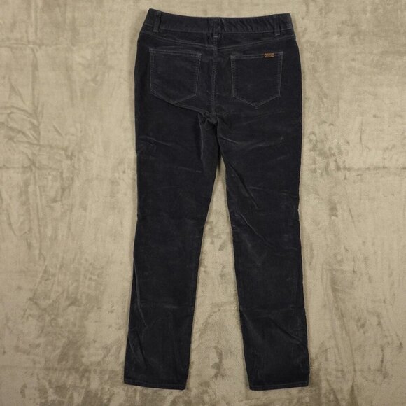 LL Bean BeanFlex Five-Pocket Corduroy Pants Mid-Rise Straight-Leg women's 8 tall - Picture 9 of 13